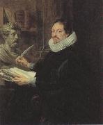 Peter Paul Rubens Fan Caspar Gevaerts (mk01) oil painting on canvas